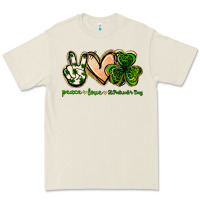 Bone peace love st.patrick's day Premium Tee - Jasminsmagicworld