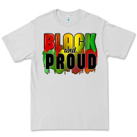 Dove Grey black and proud Premium Tee - CowGirlArtShop