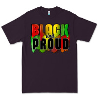 Plum black and proud Premium Tee - CowGirlArtShop
