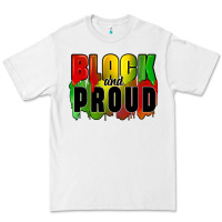 White black and proud Premium Tee - CowGirlArtShop