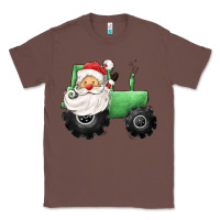 Chestnut santa tractor Classic Tee - CowGirlArtShop