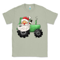 Matcha santa tractor Classic Tee - CowGirlArtShop