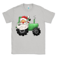 Moon Dust santa tractor Classic Tee - CowGirlArtShop