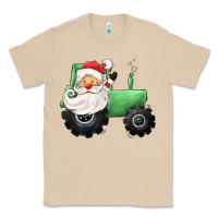 Mushroom santa tractor Classic Tee - CowGirlArtShop