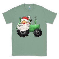 Sage santa tractor Classic Tee - CowGirlArtShop
