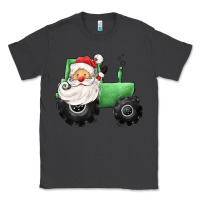Smoke santa tractor Classic Tee - CowGirlArtShop
