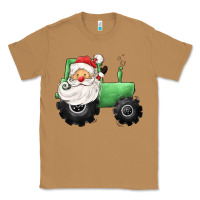 Toasted Coconut santa tractor Classic Tee - CowGirlArtShop