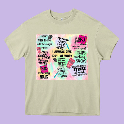 Funny Office Heavy Core Tee Designed By Tumblerdesignbyshophia