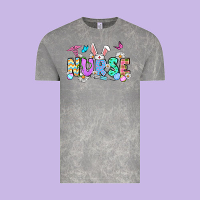 Easter Nurse Vintage Tee Designed By Oliviacreatesart