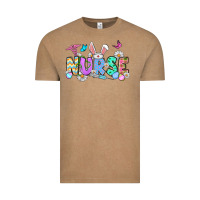 Vintage Coffee Easter Nurse Vintage Tee - OliviaCreatesArt