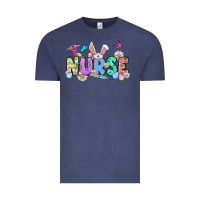 Vintage Denim Easter Nurse Vintage Tee - OliviaCreatesArt