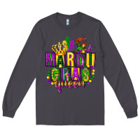 Smoke mardi gras queen Long Sleeve Tee - FaDigitalArtStudio