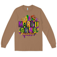 Toasted Coconut mardi gras queen Long Sleeve Tee - FaDigitalArtStudio