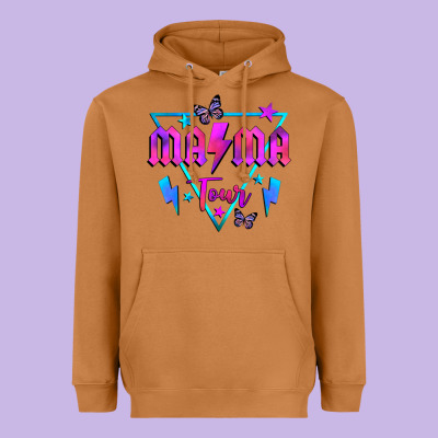Mama Tour Front Heavyweight Hoodie Designed By Jahusdesignshop
