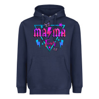 Navy mama tour front Heavyweight Hoodie - JahusDesignShop