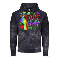 Cloud Black Western All For Love And Love For All Vintage Hoodie - BundleAndBundleShop