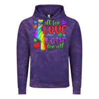Cloud Purple Western All For Love And Love For All Vintage Hoodie - BundleAndBundleShop