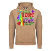 Vintage Coffee Western All For Love And Love For All Vintage Hoodie - BundleAndBundleShop