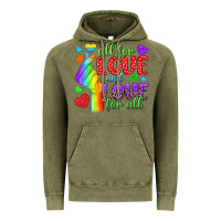 Vintage Olive Western All For Love And Love For All Vintage Hoodie - BundleAndBundleShop