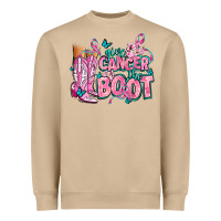 Give The Cancer Boot Heavyweight Sweatshirt | Teevron
