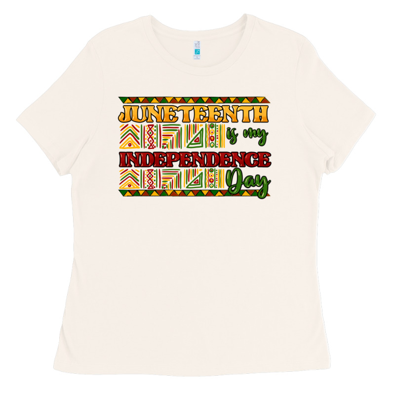 Juneteenth Is My Independence Day Ladies Tee by HowdyJamesFarm | Teevron