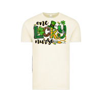 St. Patrick's Day One Lucky Nurse Vintage Tee | Teevron