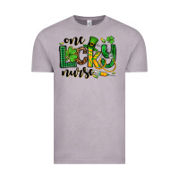 Vintage Zinc St. Patrick's Day One lucky Nurse Vintage Tee - OliviaCreatesArt