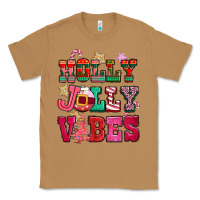 Toasted Coconut holly jolly vibes pink christmas Classic Tee - CowGirlArtShop