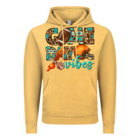 Vintage Mustard game day vibes Vintage Hoodie - BundleAndBundleShop