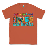 Copper just a girl who loves sea turtle Classic Tee - Artiststas