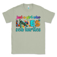Just A Girl Who Loves Sea Turtle Classic Tee | Teevron
