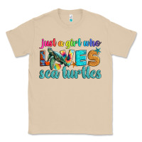 Mushroom just a girl who loves sea turtle Classic Tee - Artiststas