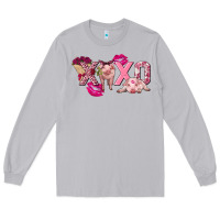 Moon Dust Valentine's Day Pig Xoxo Long Sleeve Tee - FaDigitalArtStudio