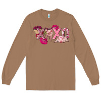 Toasted Coconut Valentine's Day Pig Xoxo Long Sleeve Tee - FaDigitalArtStudio