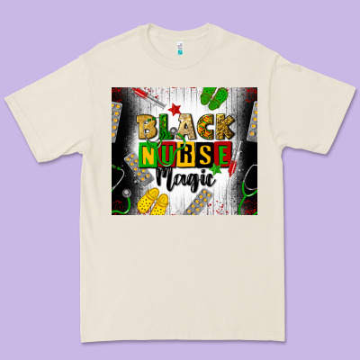 Black Nurse Magic Premium Tee Designed By Cowgirlartshop