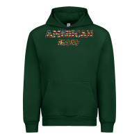 Forest Green American mom Urban Hoodie - JahusDesignShop
