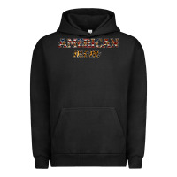 Pigment Black American mom Urban Hoodie - JahusDesignShop