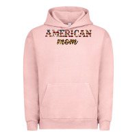 Pigment Salmon American mom Urban Hoodie - JahusDesignShop