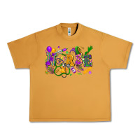 Peanut Butter Nurse Mardi Gras Urban Heavy Tee - FaDigitalArtStudio