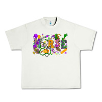 Nurse Mardi Gras Urban Heavy Tee | Teevron
