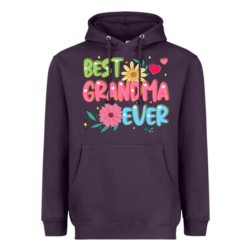 Best Grandma Ever Heavyweight Hoodie by JahusDesignShop | Teevron