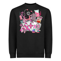 Black nurse cancer Heavyweight Sweatshirt - AdoDesignShop