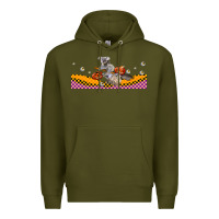 Army Green Koala Premium Hoodie - LillyAllenDesigns
