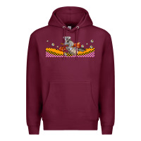 Burgundy Koala Premium Hoodie - LillyAllenDesigns