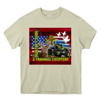 Mossy hunting fishing & farming everyday Heavy Core Tee - TumblerDesignByShophia