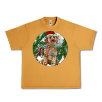 Peanut Butter Cockapoo Christmas Urban Heavy Tee - RanaPortraitStore