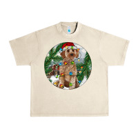 Sandshell Cockapoo Christmas Urban Heavy Tee - RanaPortraitStore