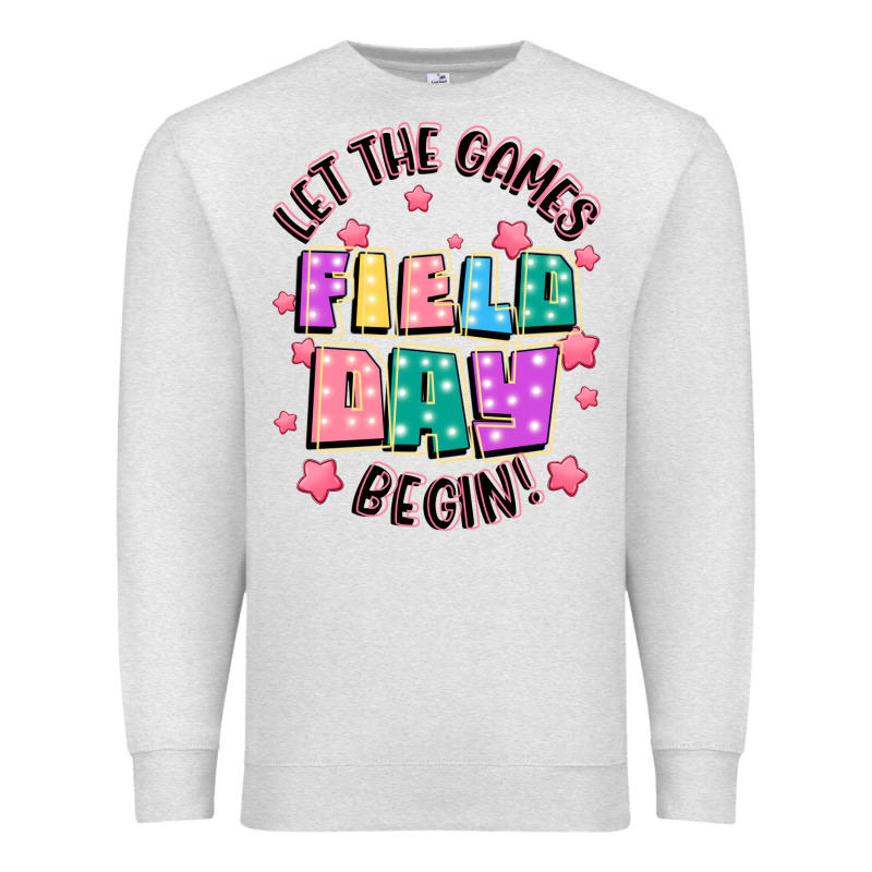 Field Day Let The Games Begin Premium Sweatshirt by JahusDesignShop | Teevron