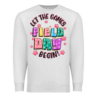 Oatmeal Heather field day let the games begin Premium Sweatshirt - JahusDesignShop