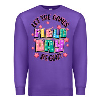 Purple field day let the games begin Premium Sweatshirt - JahusDesignShop